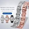 Curea de ceas din oțel inoxidabil de înaltă calitate de 23 mm pentru Cartier W7100037/W7100041/7100015. Brățări de ceas din metal pentru bărbați.