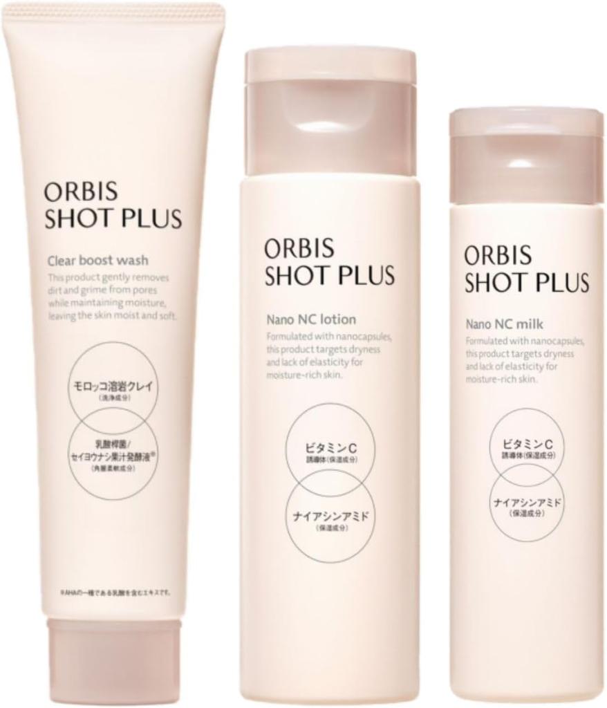 Shot Plus Orbis  Orbis  Shot Plus EssenCe Lotion Bottled 150ml Toner  NiaCinamide Vitamin C Derivative 