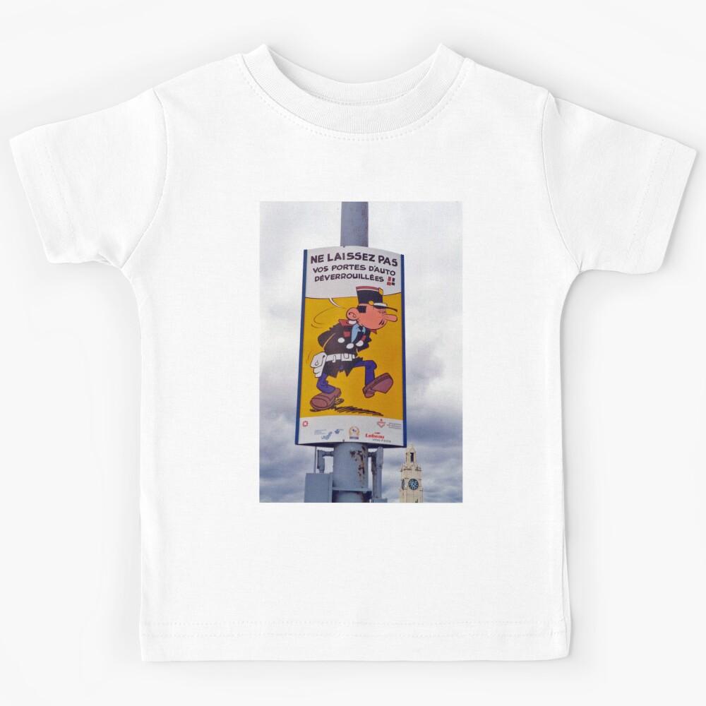 Lock your car.... or something like that (Do not leave your car doors unlocked) Kids T-Shirt 160