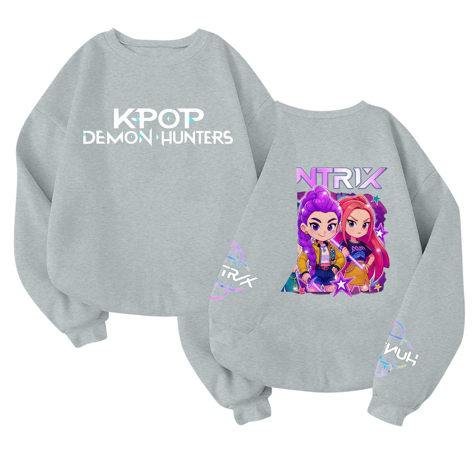 

Детский модный легкий пуловер с длинным рукавом и круглым вырезом с карманами, пуловер с принтом 100