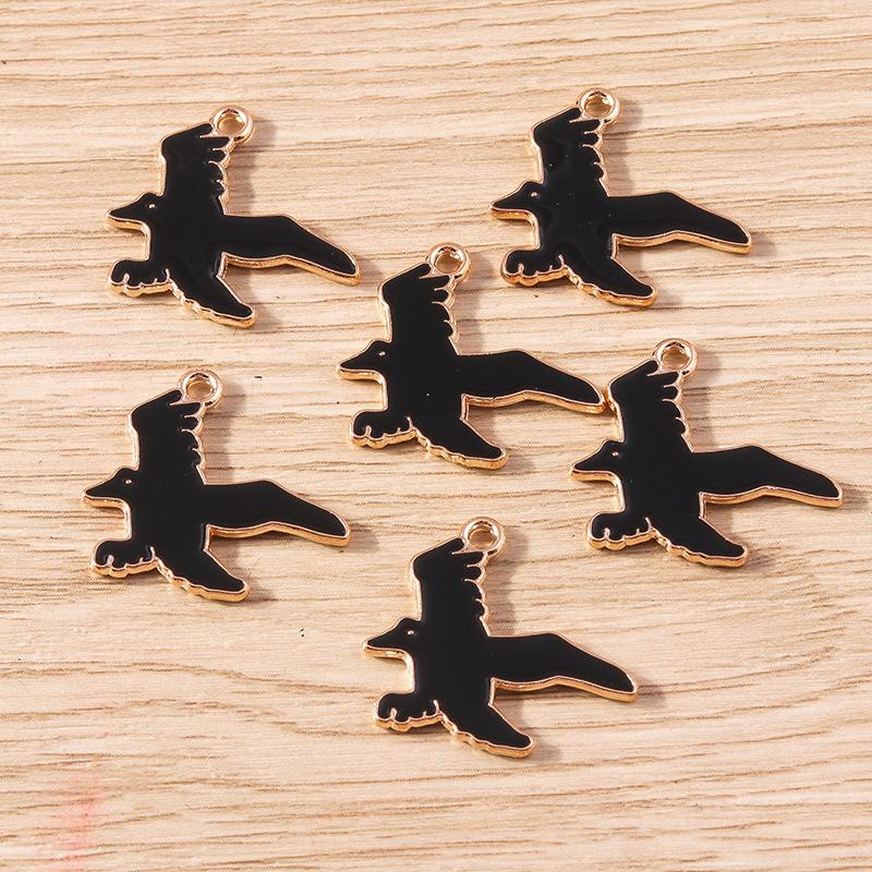 10 Buc/Set Email Halloween Fantomă Liliac Farmece Pandantive Pentru Confecționarea Bijuteriilor Cercei Coliere Brățară Consumabile Artizanale DIY