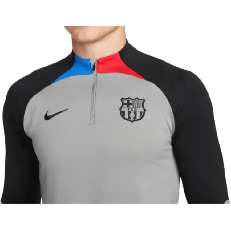 Nike Patterned Long-Sleeve T-Shirt Men Tops Gray DN2812-003