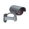 Relaxdays Fake Surveillance Camera Indoor Outdoor Dummy Camera LED Lamp Wall Security Burglar Thief 1002057
