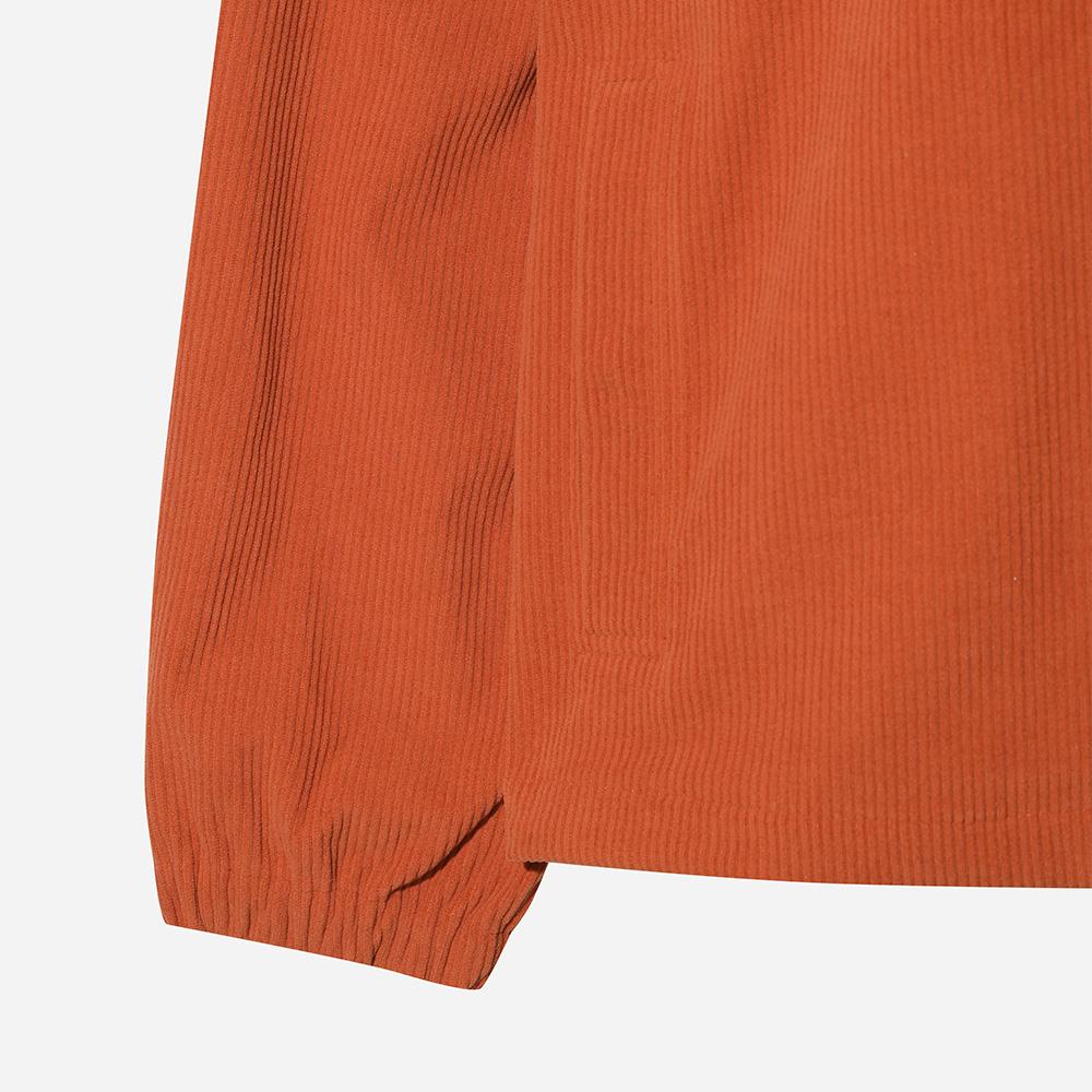 DOD Grainfield Corduroy Half-Zip Anorak (Orange)