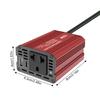 150W Spannungswandler 12V auf 220V AC Autosteckeradapter für Auto-Zigarettenanzünder, Steckdosenkonverter