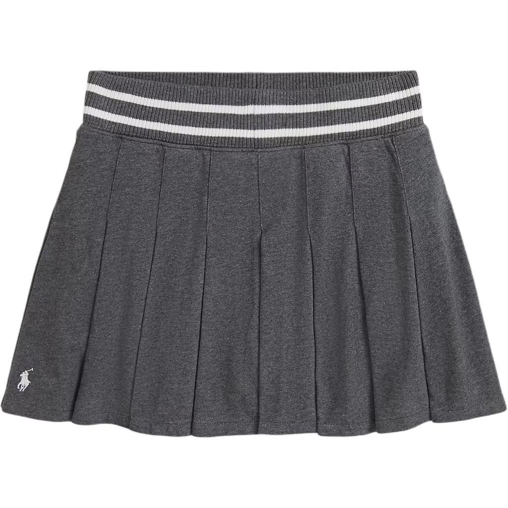 Polo Ralph Lauren Pleated Cotton Knit Mini Skirt Kids Skirts 313979023-002
