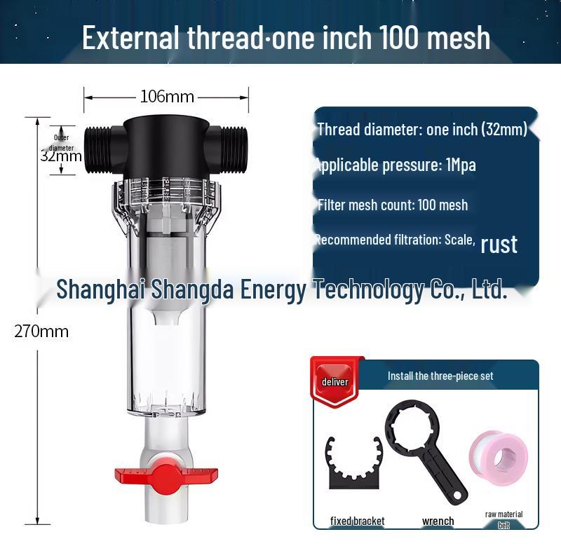 Aquarium Auto-Reinigungs-Fischabfallfilter mit selbstentleerendem Sand-Vorfilter