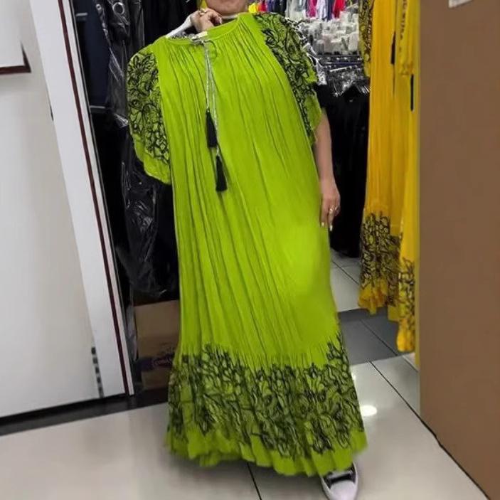 Summer 2025 Loose Printed Dress