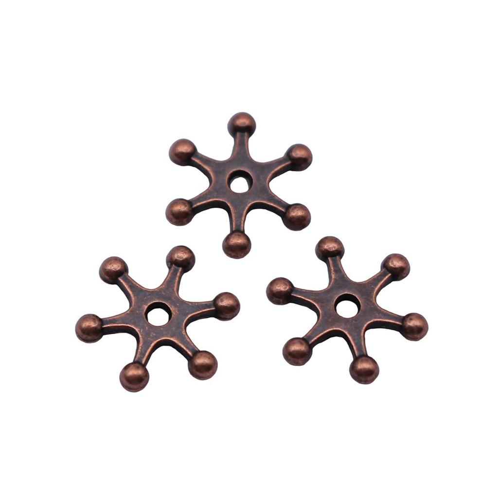 Caps Beaded Edge Spacer Beads Antique Style For DIY Jewelry Projects
