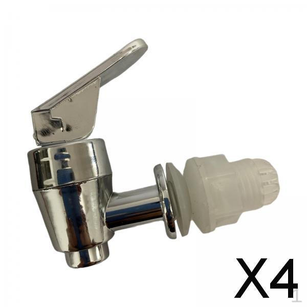 

4x Кран для диспенсера напитков 12 мм Отверстия Кран для банки для столовой, бара, отеля