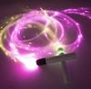 Battery Powered LED Whip LED Optical Fiber Dance Whips 360° Swivel Whip Toy 22 Color Effect Modes  Light Up Dancing