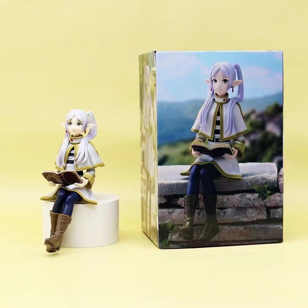 14cm Frieren: Beyond Journey's End Anime Figure Noodle Stopper Frieren Action Figure Frieren Figurine Collection Model