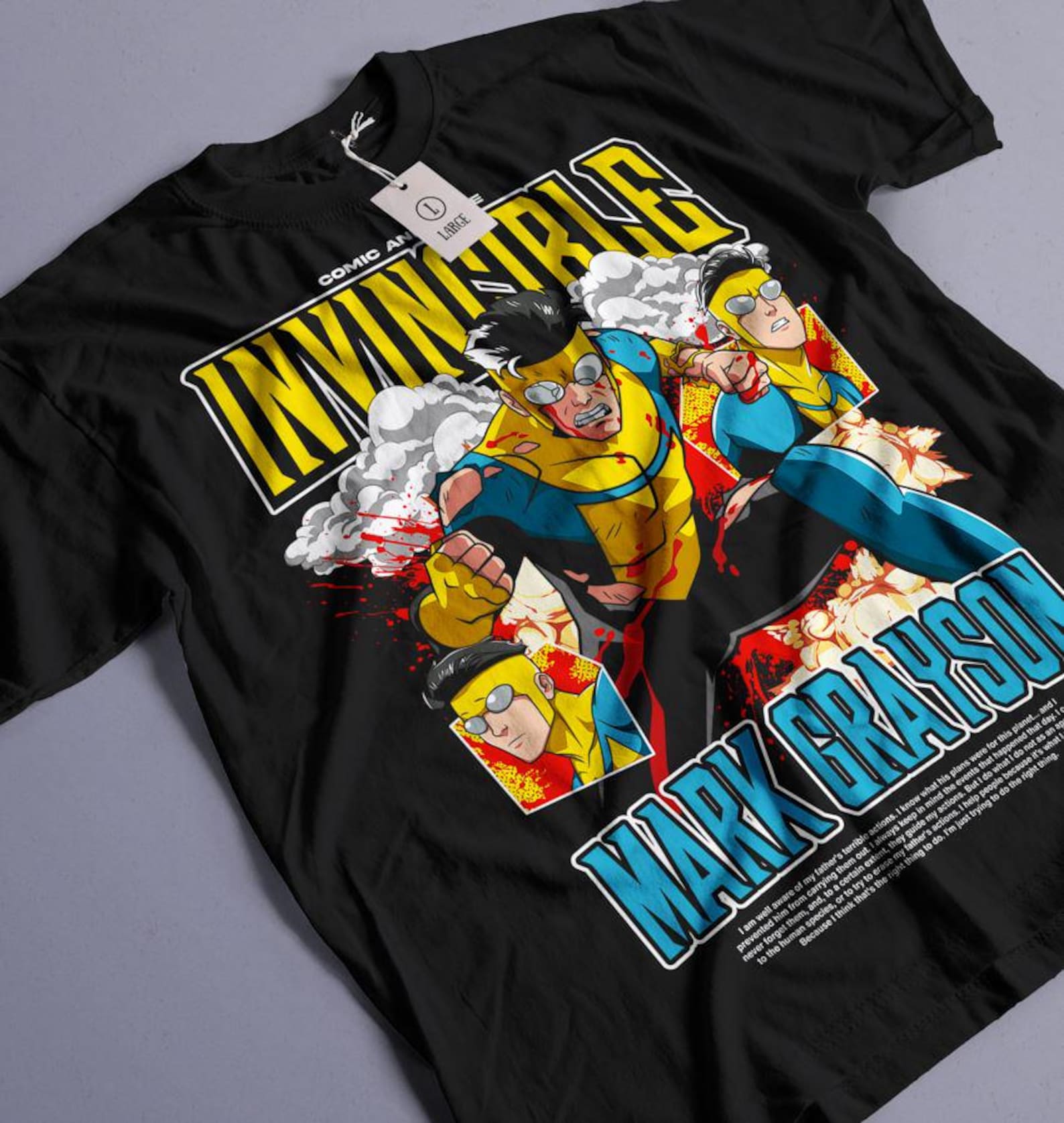 MVC: Clash of Super Heroes Half Face Portraits Premium T-Shirt S