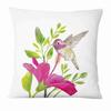 Painted Flower, Bird and Butterfly Decorative Pillowcase Living Room Office Ornaments Home Pillowcase