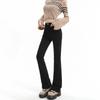Fashion Flared Pants Women's Spring and Autumn New Korean Version of High Waist, Thin and Versatile Casual Small Micro-pull Jeans