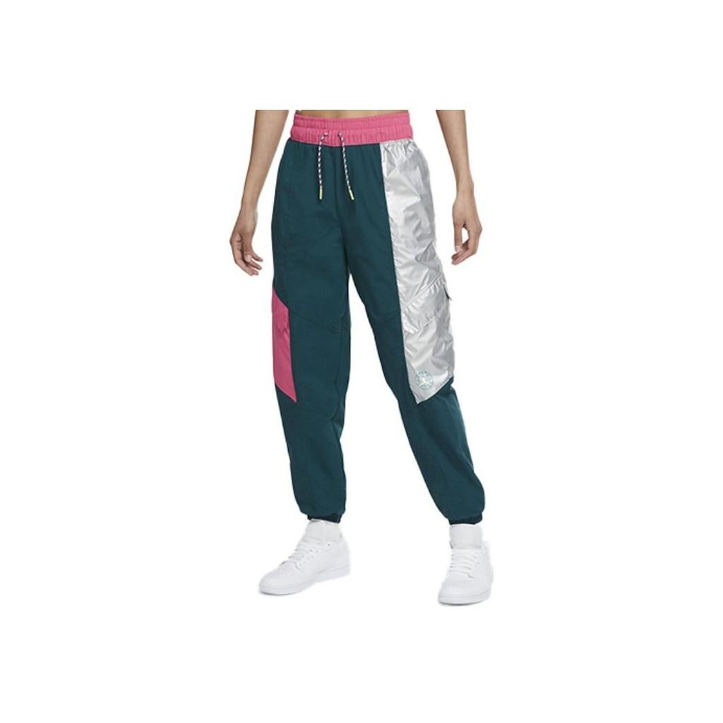 Jordan Winter Utility Retro Color Block Sports Pants Women bottoms Teal CW6501-300