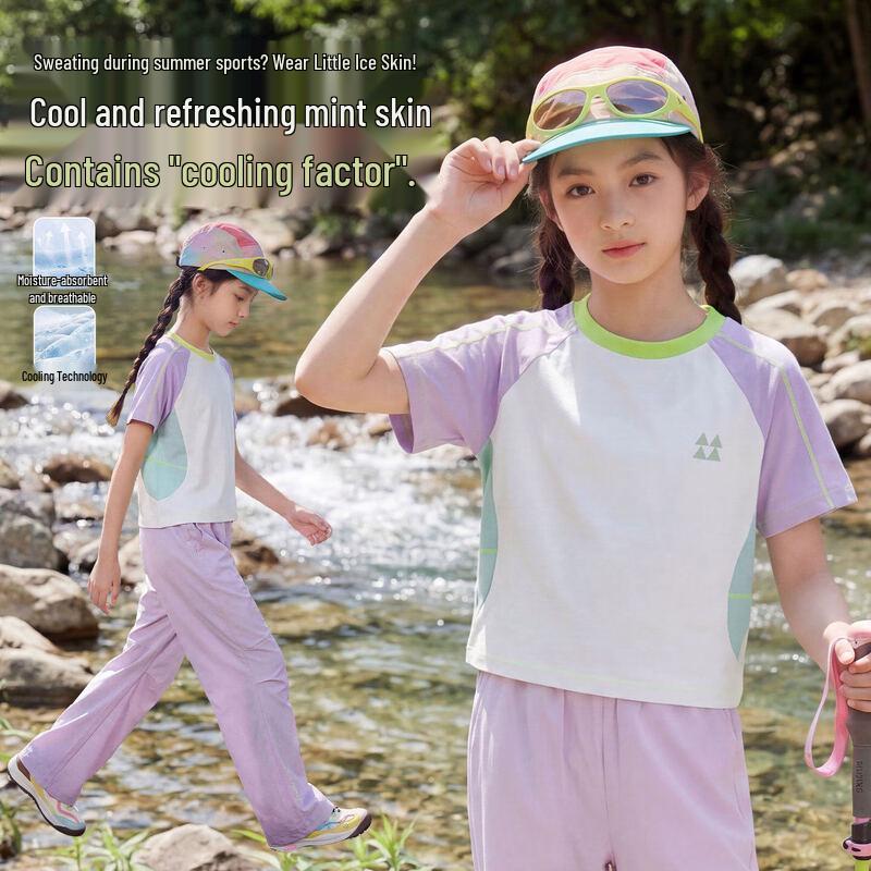 Moonkids Girls Summer Quick-Dry Sportswear Collection 120