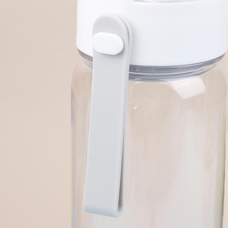 350/550/800/1000Ml Water Bottle Portable Plastic Water Bottles Transparent Cups With Time Scale Large Capacity Sports Bottles