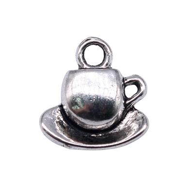 Charms Coffee Wine Bottle Pendants Vintage Jewelry Supplies QC032