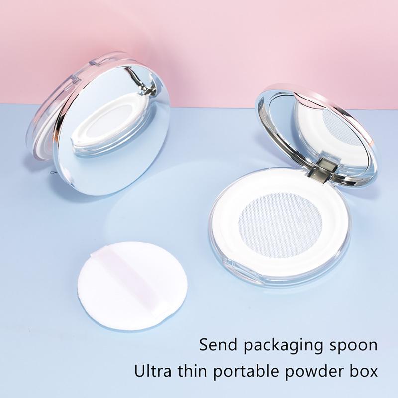 3g Powder Makeup Sifter Container Travel Size Plastic Box Lightweight Refillable Cosmetic Storage Jar for Women
