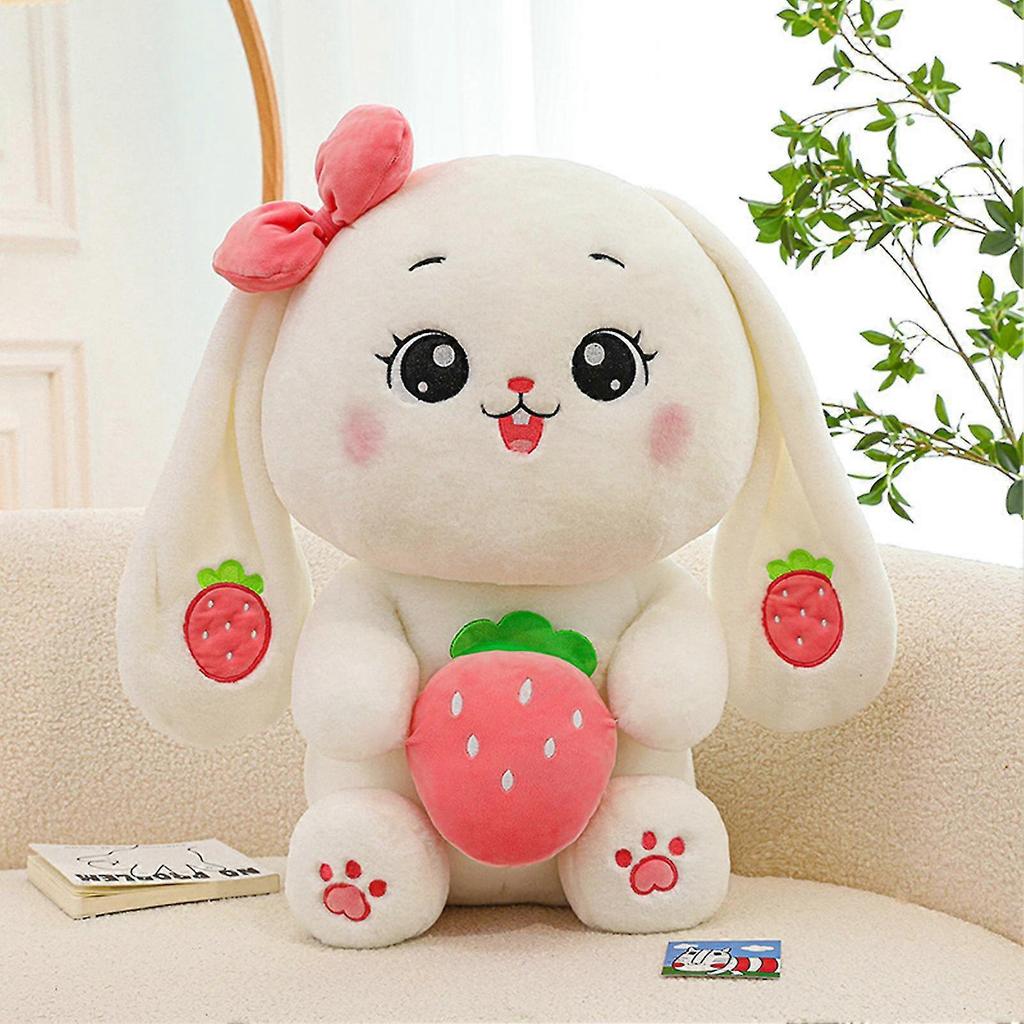Simulation Rabbit Stuffed Doll Plush Toy Lovely Soft Plushie Pillow Cushion Plush Doll For Children Girls Gift Decoration