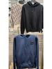 Autumn/Winter European Style Embroidered Hoodie, Unisex Casual Loose Fit Fleece Top