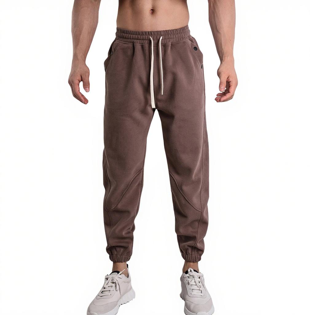 Sweatpants Men's Loose Running Fitness Cropped Pants