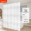 LIEI Waterproof Anti-Mildew Shower Curtain