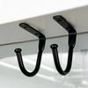 Screw Mounted Ceiling Hooks Heavy Duty Metal Hangers Kitchen Closet Wall Mount Hangers for Hanging Coats Towels Bags Caps Hook