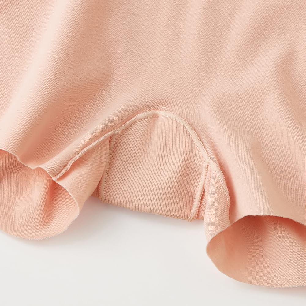 Regular deep HZ5162 shorts, comfortable, seamless, 85% cotton, cut, one-quarter length,