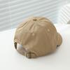Cute Embroidery Baby Baseball Cap Short Brim Peaked Hat for Toddler Boys Girls Adjustable Sun Hats