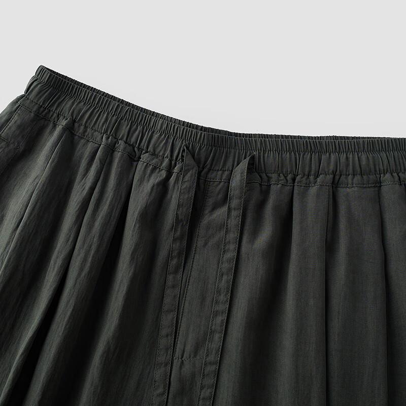 Semir Women's Relaxed Fit Wide-Leg Cropped Casual Pants