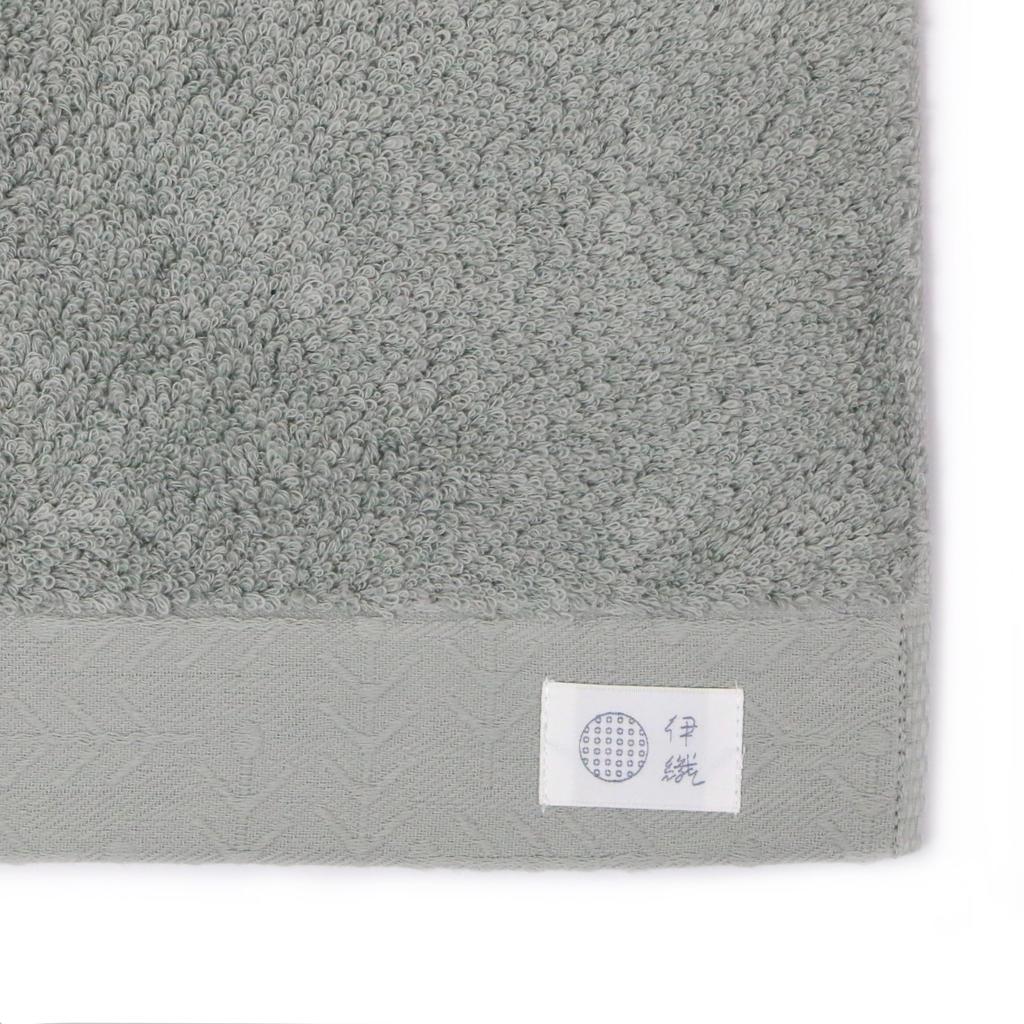 Imabari Towel Iori Half Towel Highly Absorbent kinome-kinome Blanket, Fluffy, Soft, (Light Gray)