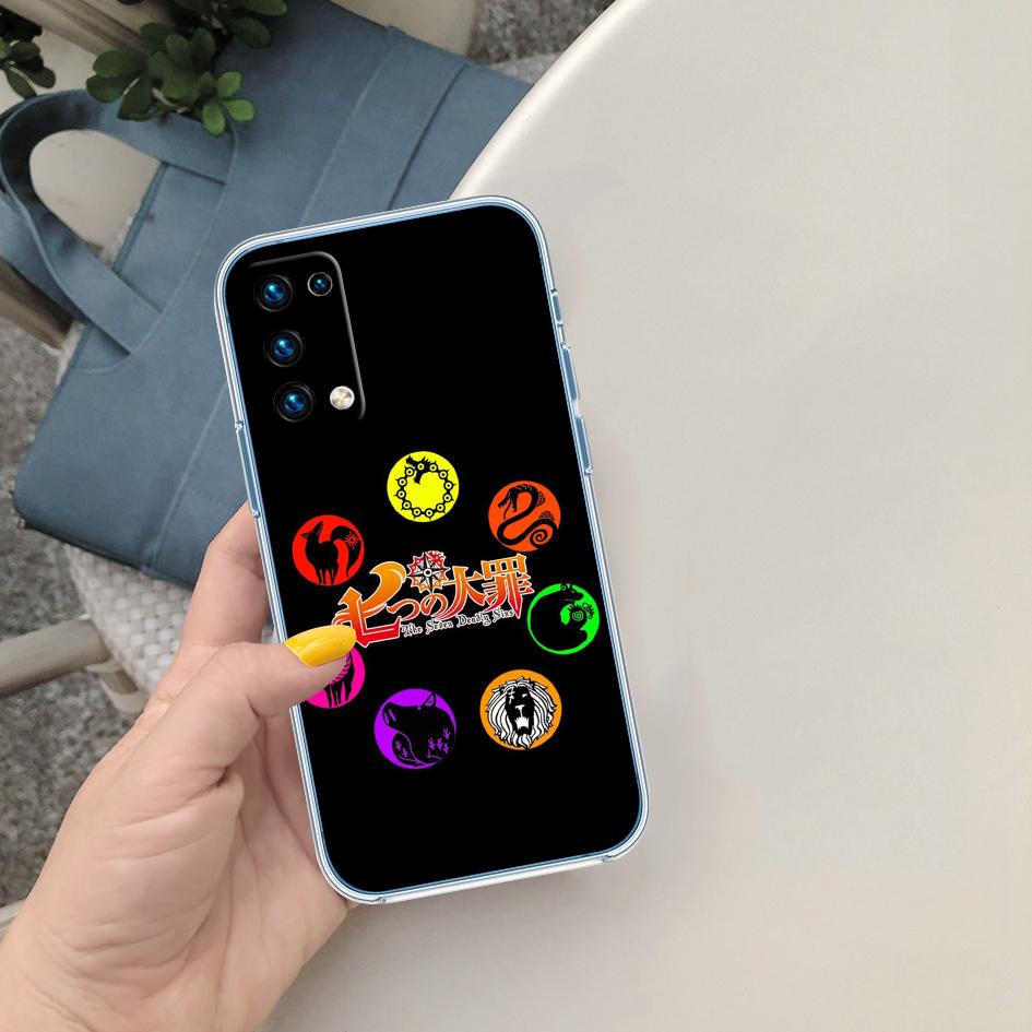 LO85 S-Seven D-Deadly Sin Soft Shell Transparent Phone Case for Motorola Moto G7 G8 G9 G84 G85 G73 G24 G15 Z2 Play Power Plus