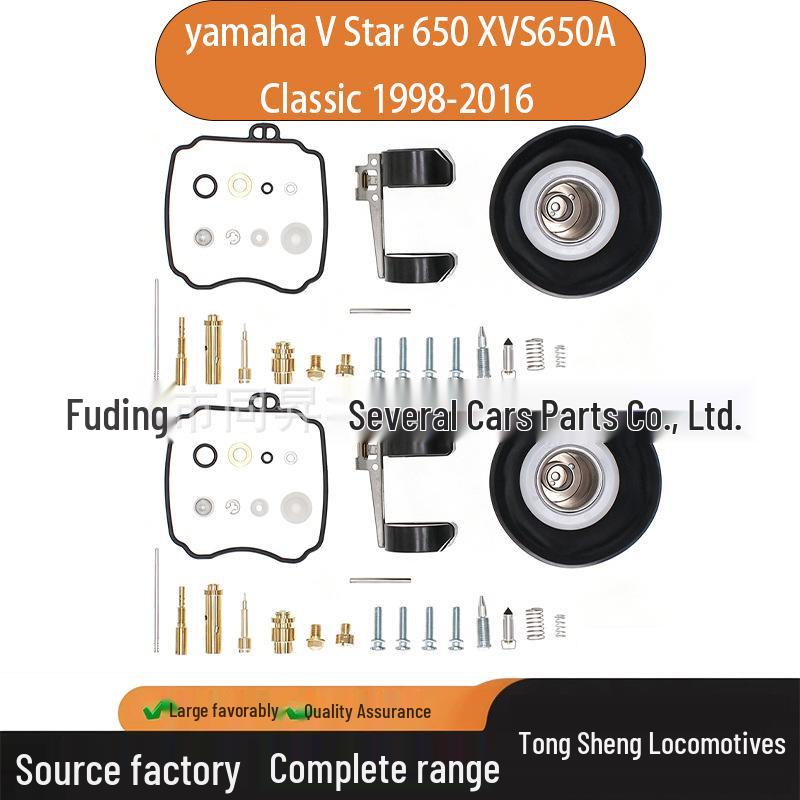 

Yamaha V Star 650 (1998-2016) Carburetor Repair Kit Contact customer service