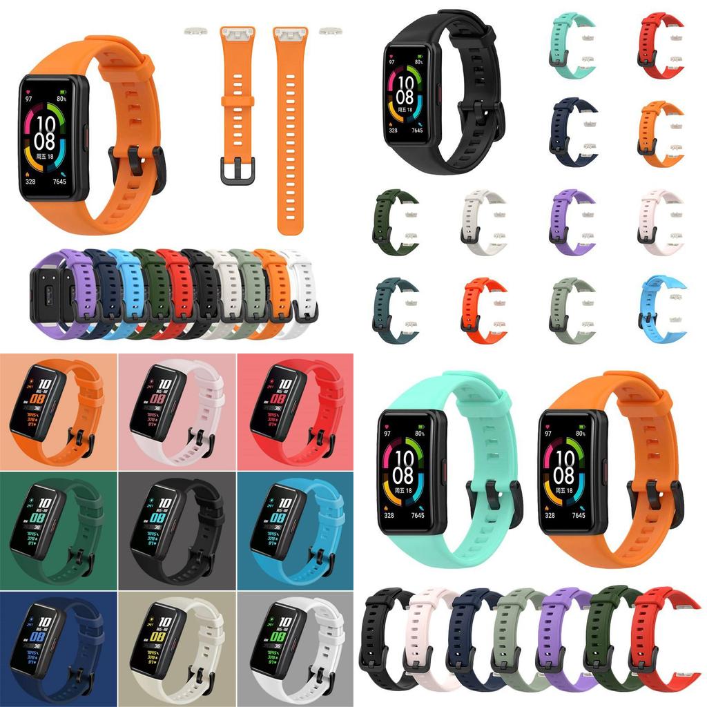 Adjustable Silicone Strap For Huawei Honor Band 6