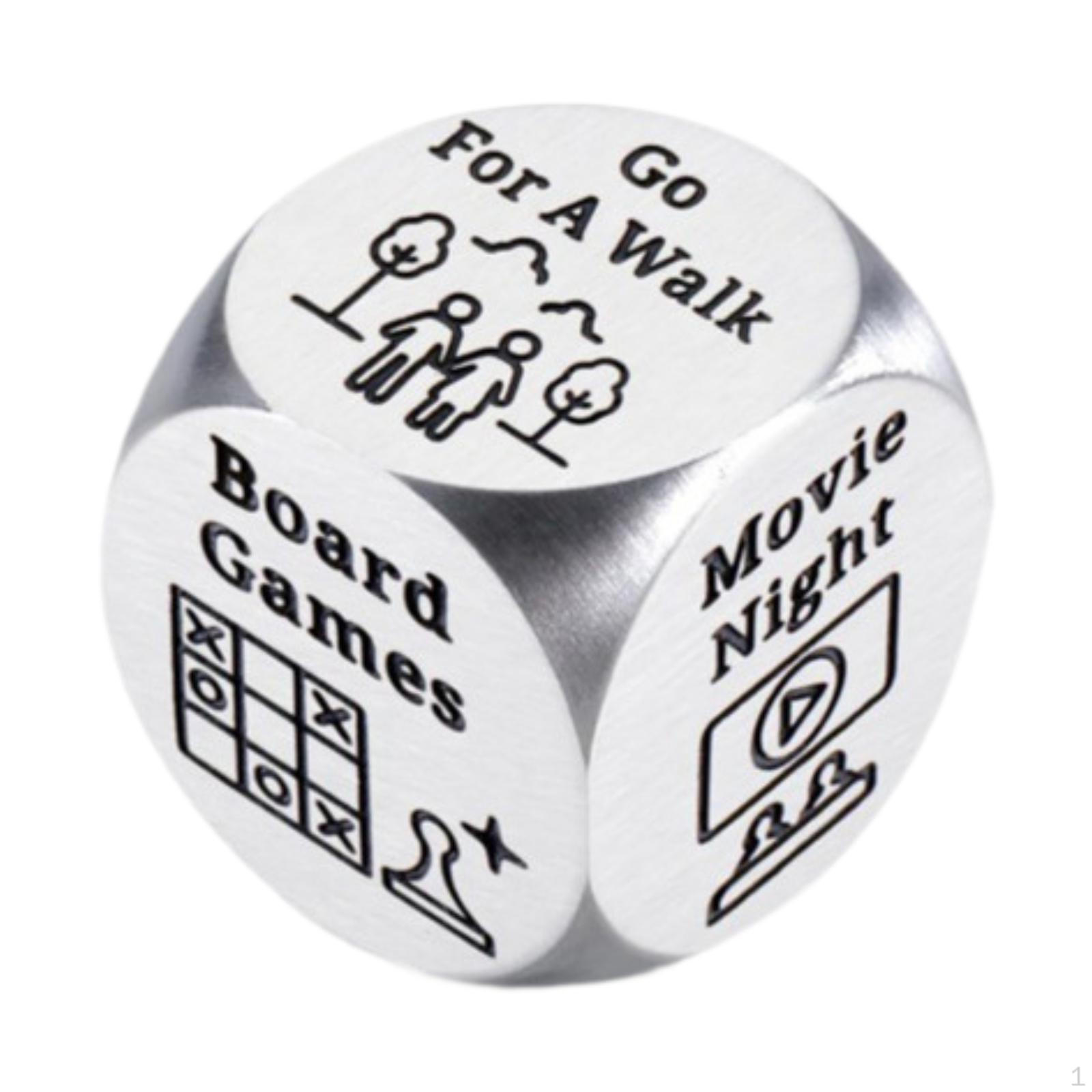 

Decision Dice Date Night Him Her Boyfriend Girlfriend Valentines Gifts Dice, Couples Game for Style D