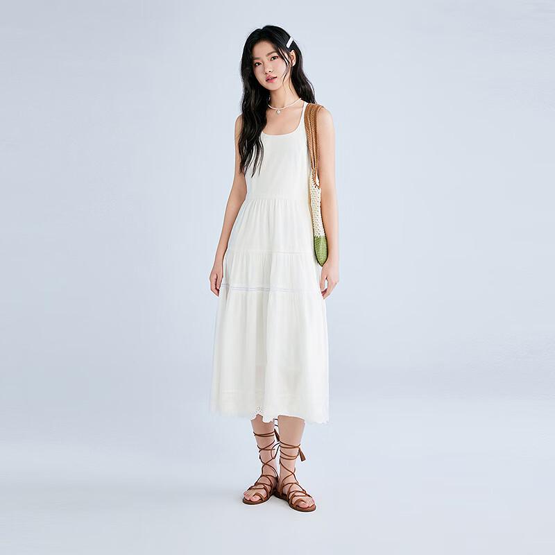 LEDIN Korean Halterneck Slimming Midi Dress S