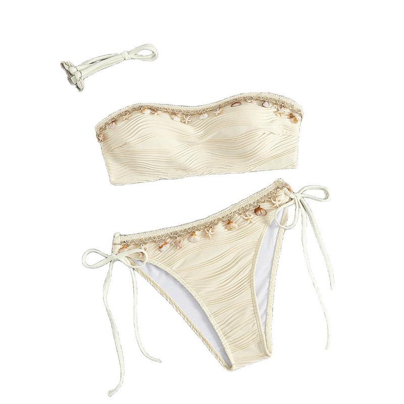 2026 plavky nové sexy bikiny hvězdice mušle třásně bikiny velkoobchod plavky