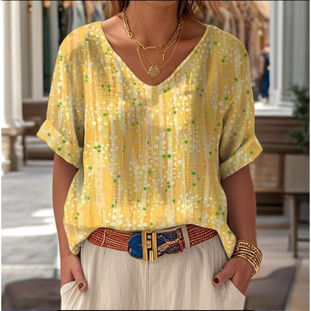 

Summer flower 3D printed T-shirt for women s street wear, casual and simple T-shirt XL