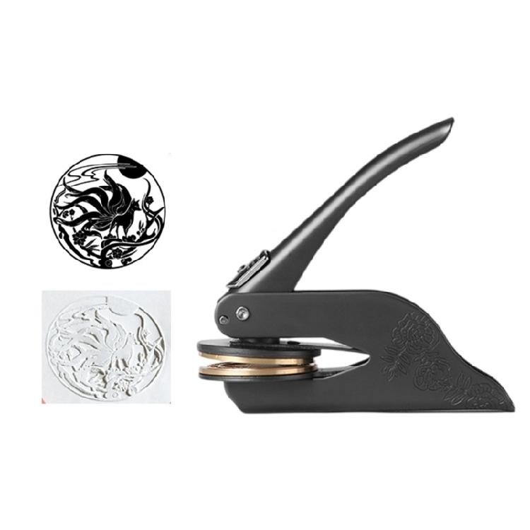Embossing Sealing Stamp Exlibris Stamp Paper Embossing Pliers for Gift Envelope