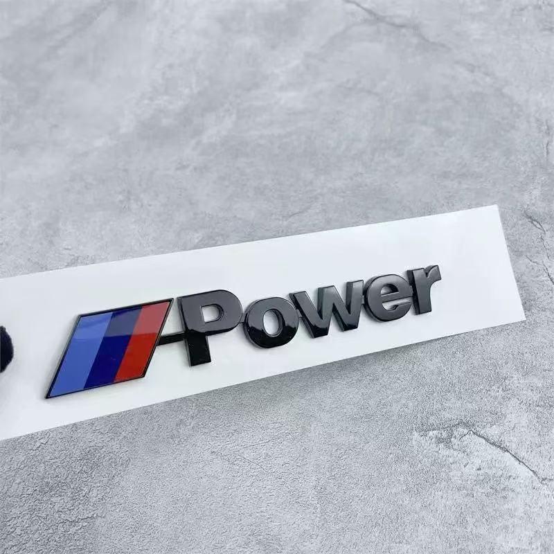 BMW M Power Hochleistungs-Plaketten-Kit: Für 3er, 5er, 7er & X1, X3, X5, X6.