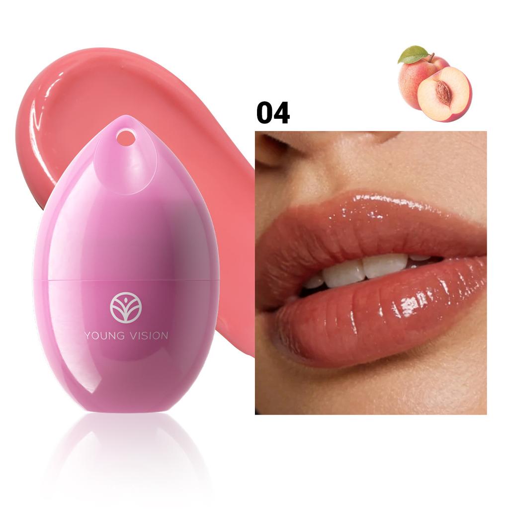 5-Color Lip Mask - Cherry & Strawberry Scented Jelly, Moisturizing Lip Care, Repair & Fade Lip Lines, for Lipitis Relief