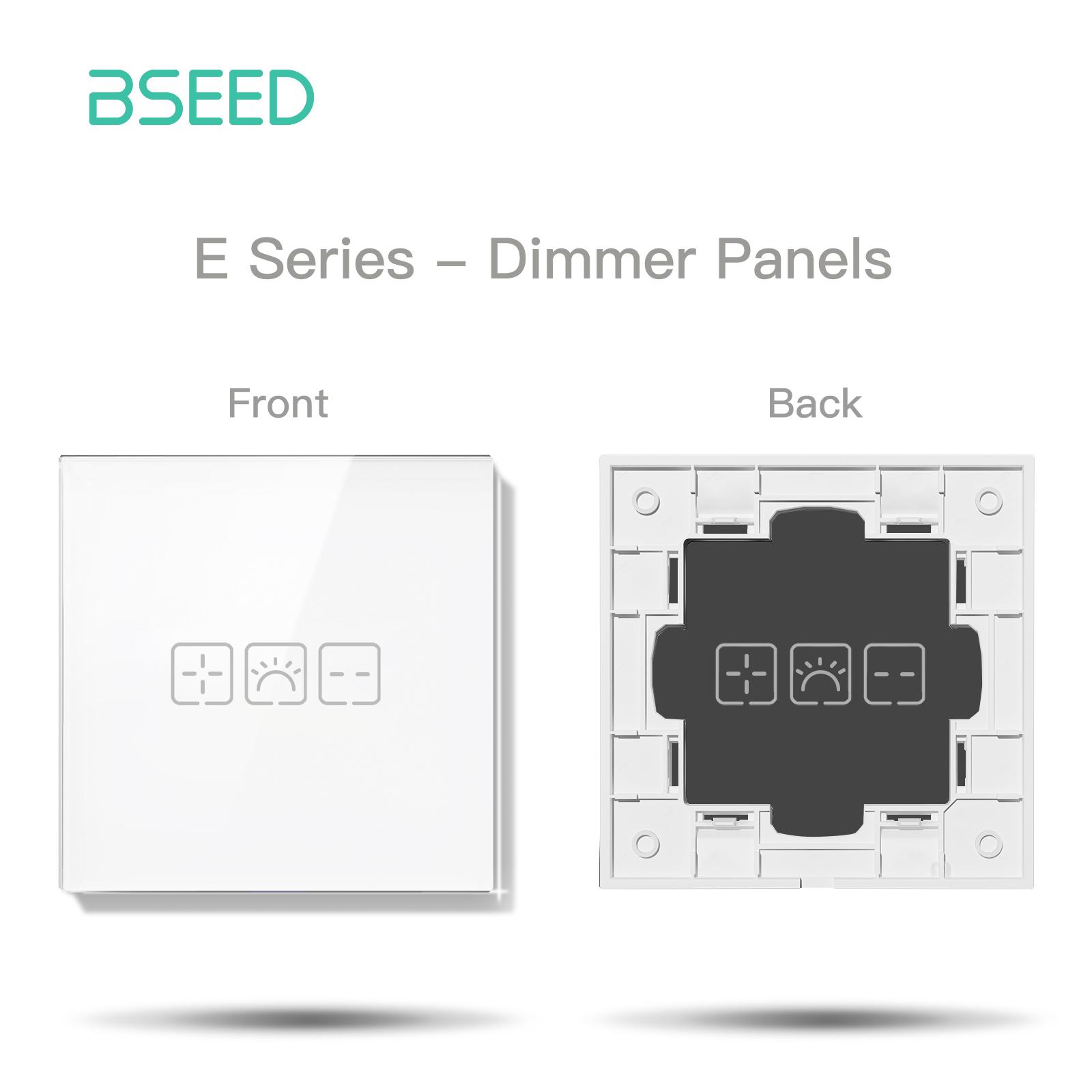 

BSEED WIFI Switches Module Glass Panel USB C Phone Charge Socket Port Smart Touch Switches Function Key EU Sockets Parts EU standard