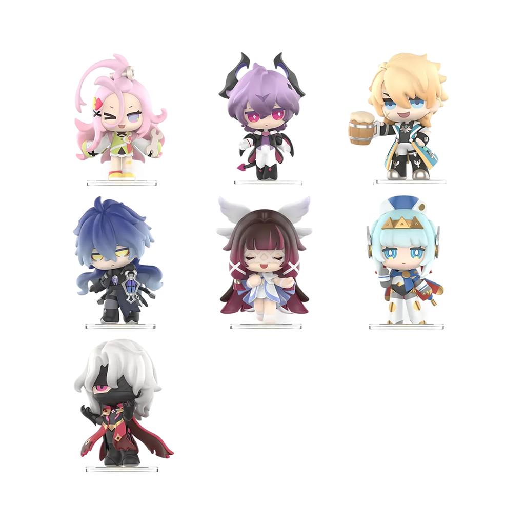 Pop Mart Genshin Impact Gathering Chibi Series Figures Sealed Case (6 Blind Boxes)