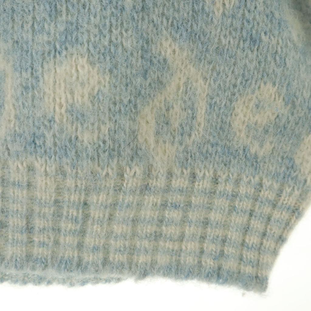 TUNDRA 90s Made In Canada Old Nordic Pattern Long Sleeve Cropped Length Sweater Women Used