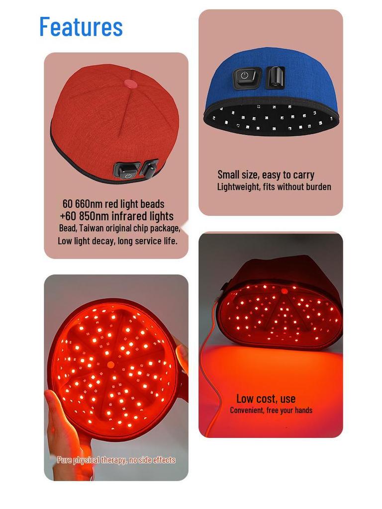 Infrared Light Therapy Cap for Hair Growth