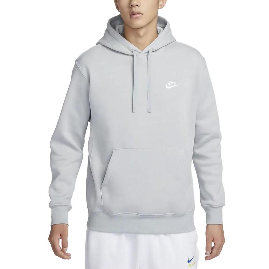 Nike Jednokolorowa bluza z kapturem i długim rękawem Męska bluza z kapturem BV2655-077
