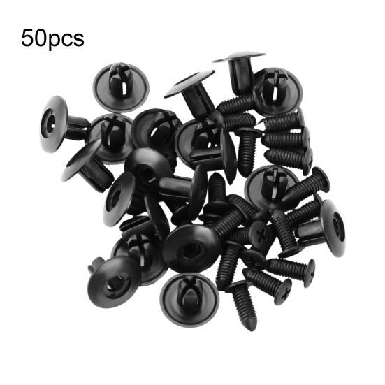 Car Fender Liner Retainer Clips Corrosion-Resistant Universal Easy To Install Splash Shield Fender Liner Rocker Molding Retainer Clips