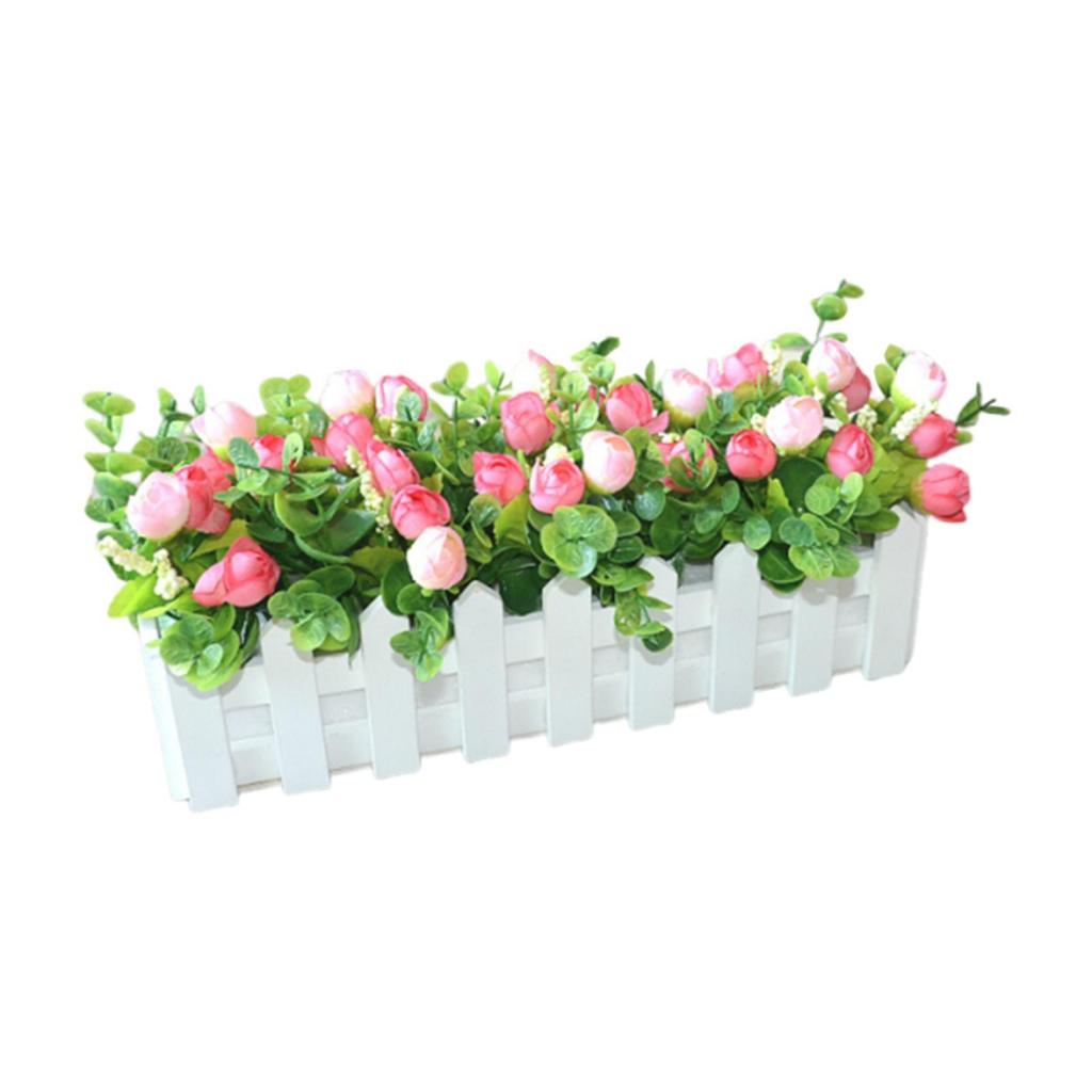 Artificial Flower Plant Decorative Gifts Fake Plant for Bedroom Home Wedding